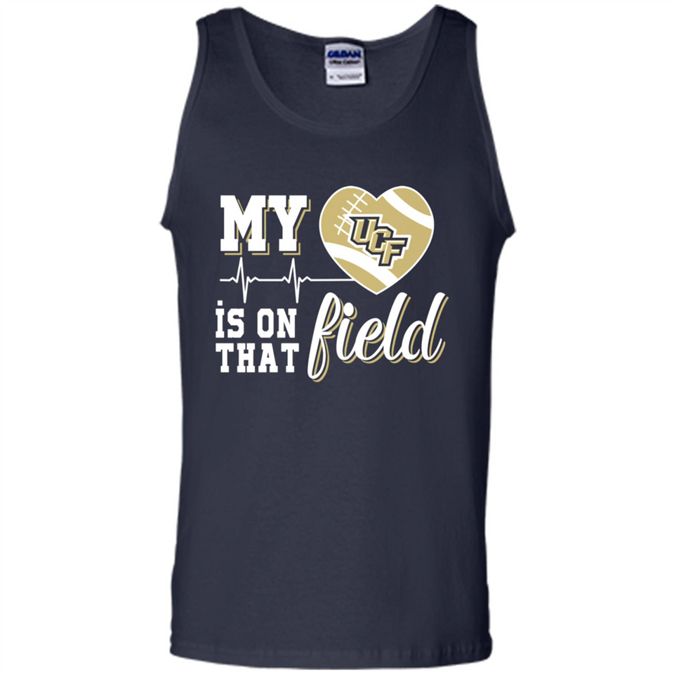 UCF Knights Football My Heart is on that Field - Tank Top