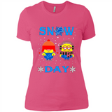 Snow Day Shirt For Detroit Lions Vs Minion Fans pingpong