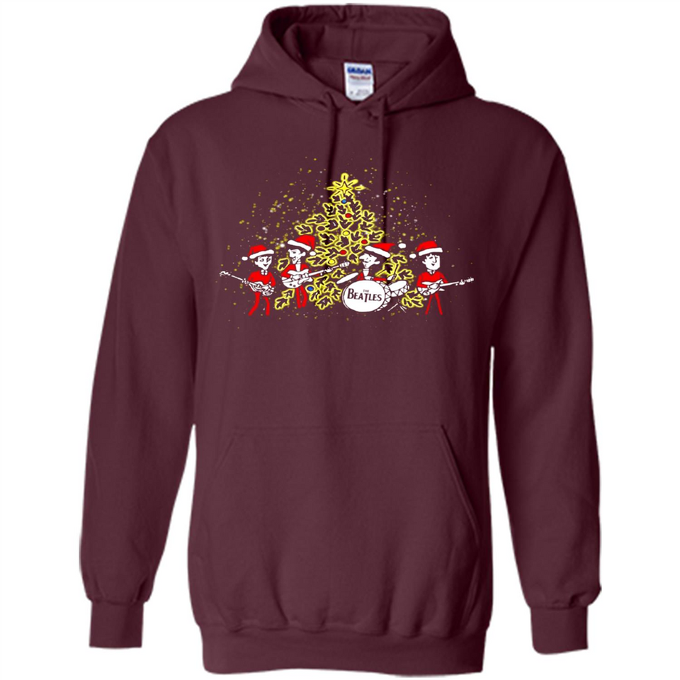 The Beatles chibi Christmas - Hoodie