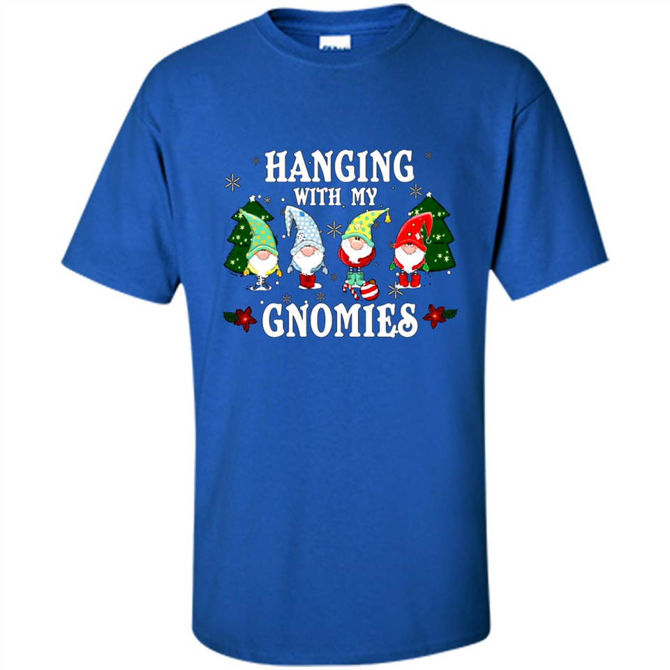 Christmas Garden Gnome Hanging With My Gnomies Shirt Sweater - Shirt