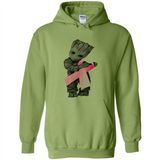 Groot Hug Breast Cancer - Hoodie