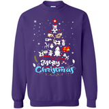 Christmas Ugly Sweater Animal Tree Pine Merry Christmas - Sweatshirt
