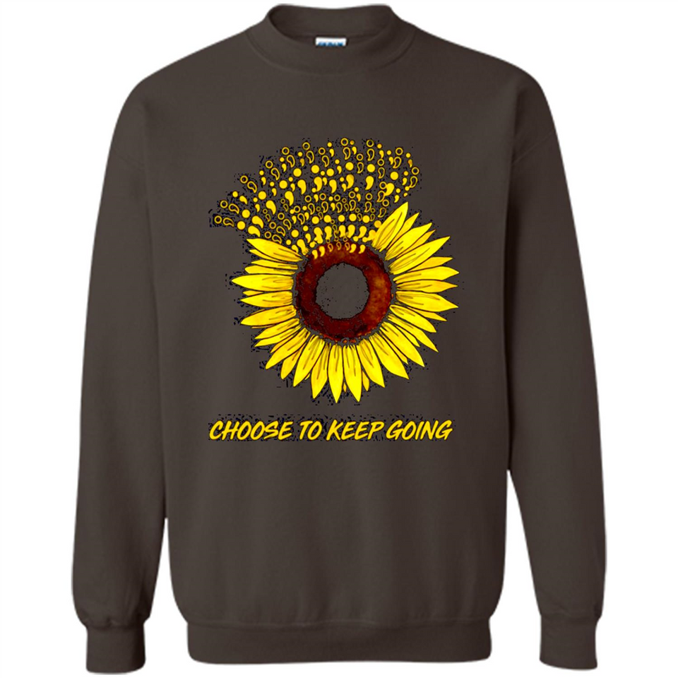 Semicolon Sunflower choose to keep going PINGPONG