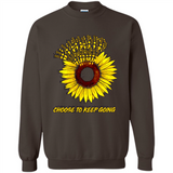 Semicolon Sunflower choose to keep going PINGPONG