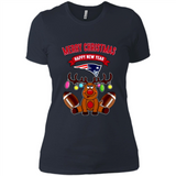 New England Patriots NFL Reindeer Funny Merry Christmas And Happy New Year
