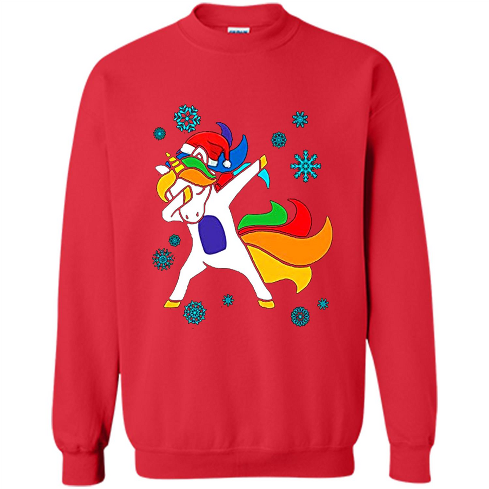 Christmas Dabbing Unicorn - Sweatshirt