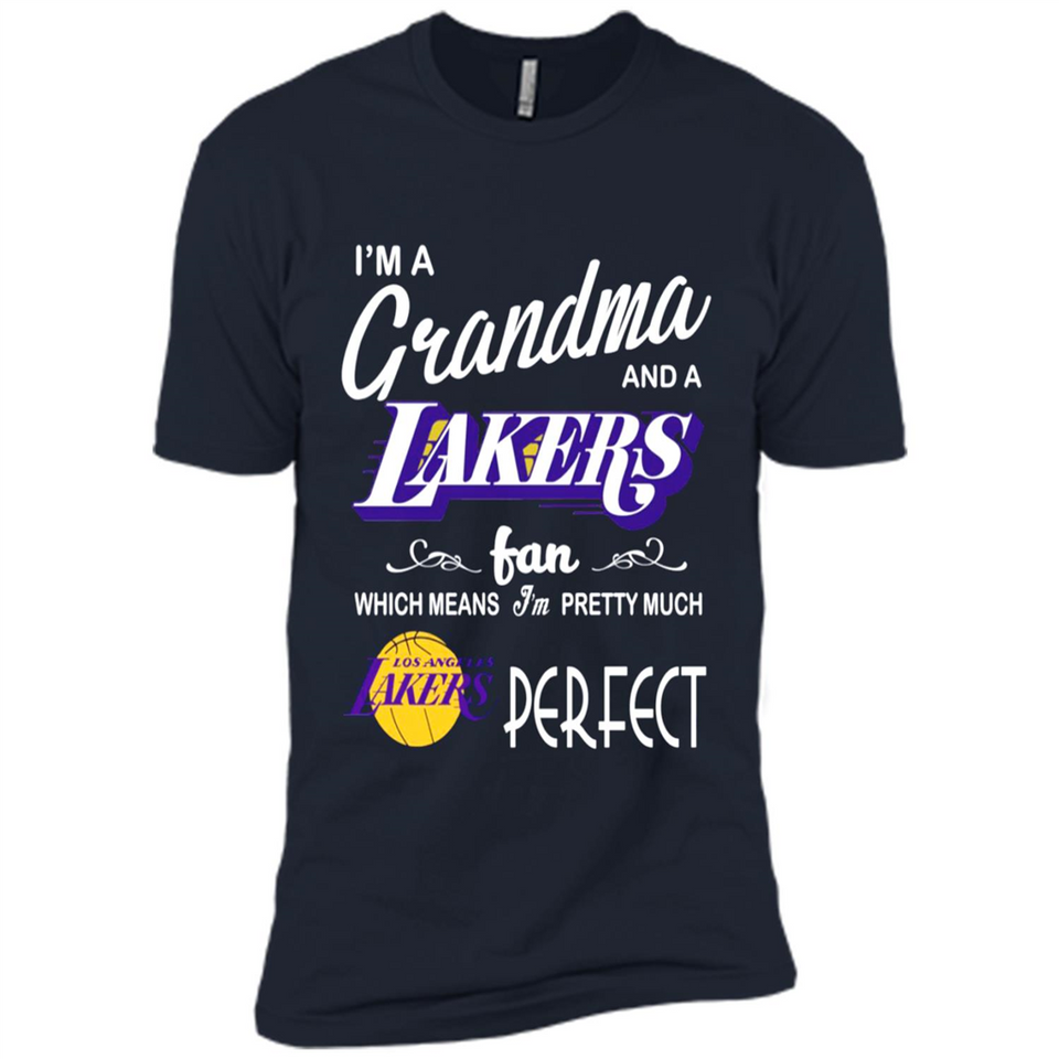 I'M A Grandma And A Los Angeles Lakers Fans