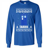 All I Want For Christmas Is The Tardis Ugly PINGPONG