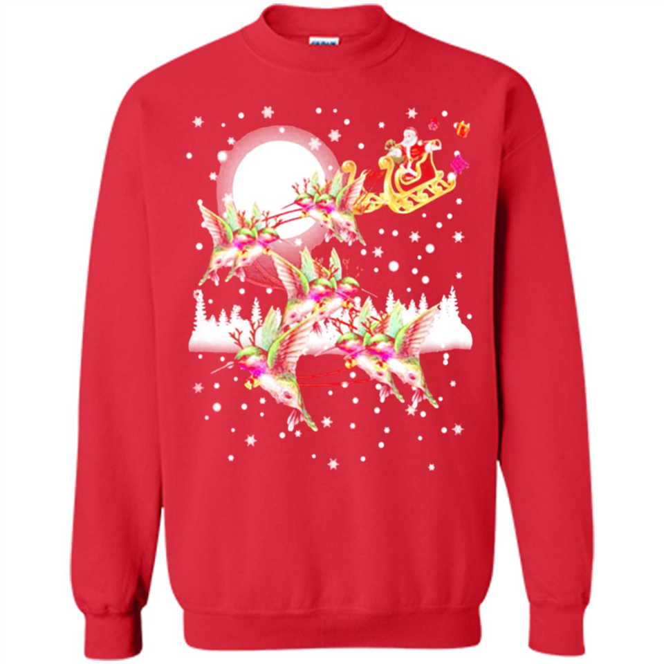 Hummingbird Santa Sleigh - Sweatshirt