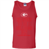 Reasons to be a Georgia Bulldogs Fan Complete List on Back - Tank Top