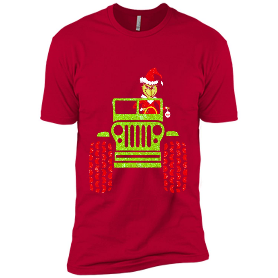 Grinch Jeep Christmas