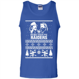 Puro Pinche Raiders Ugly Christmas Sweater - Tank Top