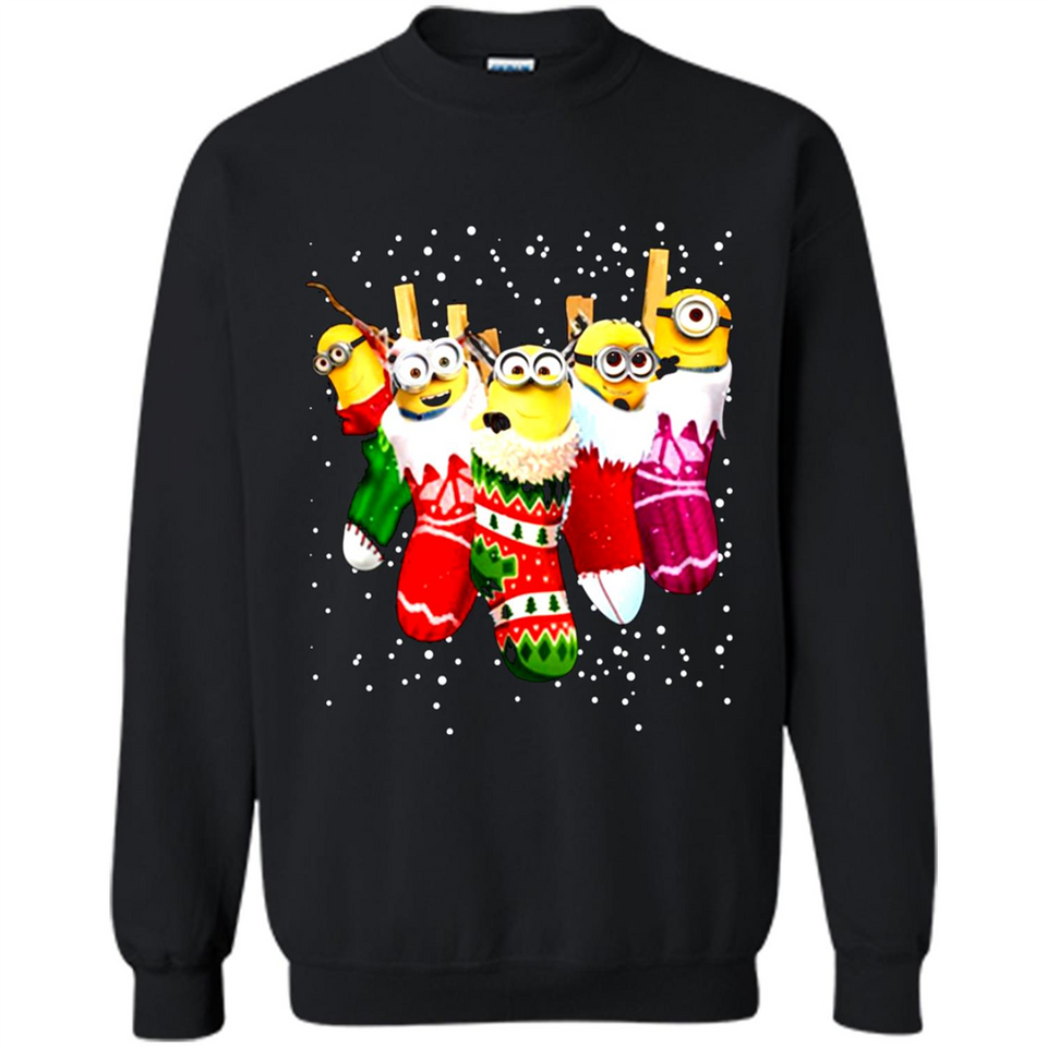 Minions Christmas Stockings Sweatshirt PINGPONG