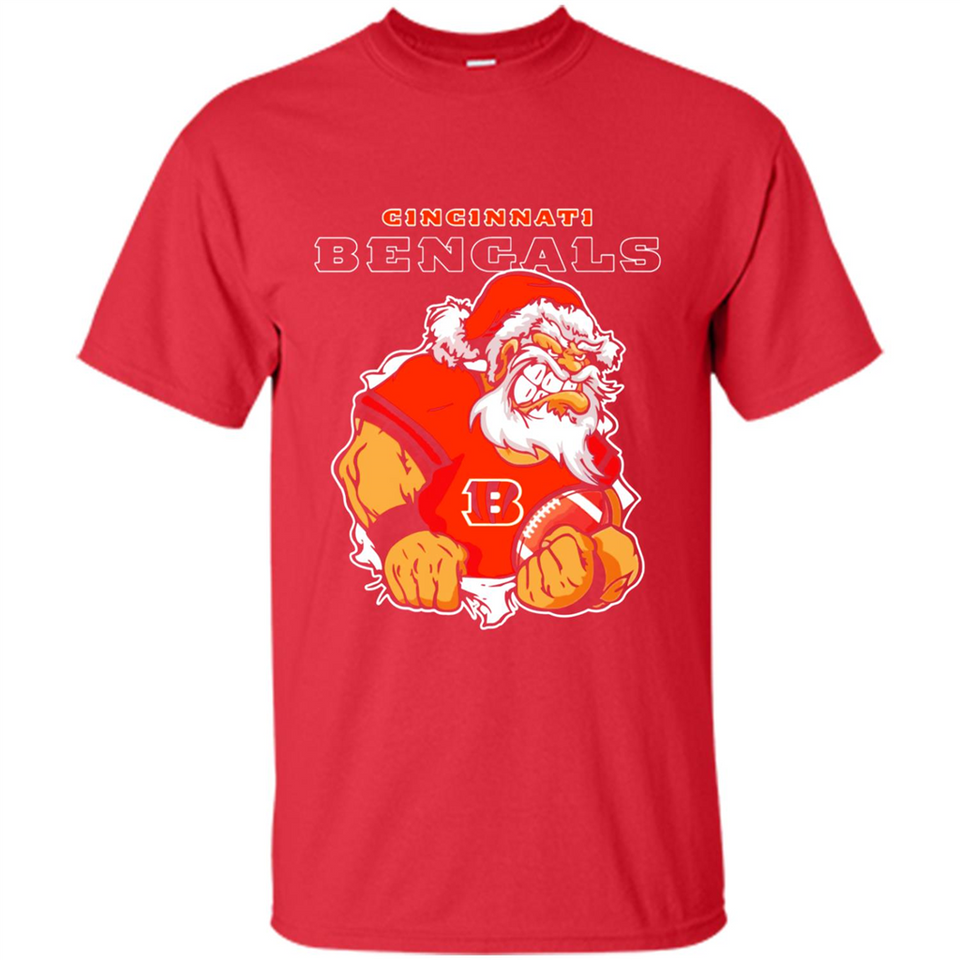 Grumpy Santa Claus Cincinnati Bengals Football Team PINGPONG