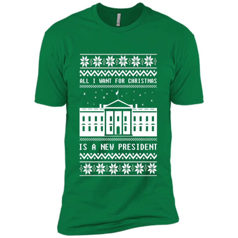All I want for Christmas is a new president ugly PINGPONG