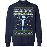 Mr Meeseeks Xistence Is Pain Ugly Christmas - Sweatshirt