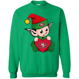 San Francisco 49ers ELF Elves Grinch Santa Claus