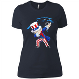 NFL CAROLINA PANTHERS UNCLE SAM DABBING INDEPENDENCE DAY