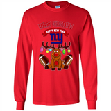 New York Giants NFL Reindeer Funny Merry Christmas And Happy New Year