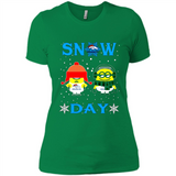 Snow Day Shirt For Denver Broncos Vs Minion Fans pingpong