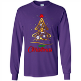 Merry Christmas Dogs Christmas Tree sweater PINGPONG