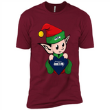 Seattle Seahawks ELF Elves Grinch Santa Claus