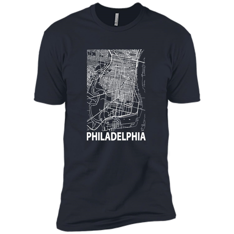 Philadelphia Pennsylvania City Map Souvenir
