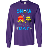 Snow Day Shirt For Buffalo Sabres Vs Minion Fans pingpong