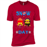 Snow Day Shirt For Carolina Hurricanes Vs Minion Fans pingpong