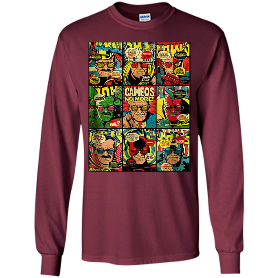 Stan Lee Cosplay Superheroes Shirt Ladies' Boyfriend