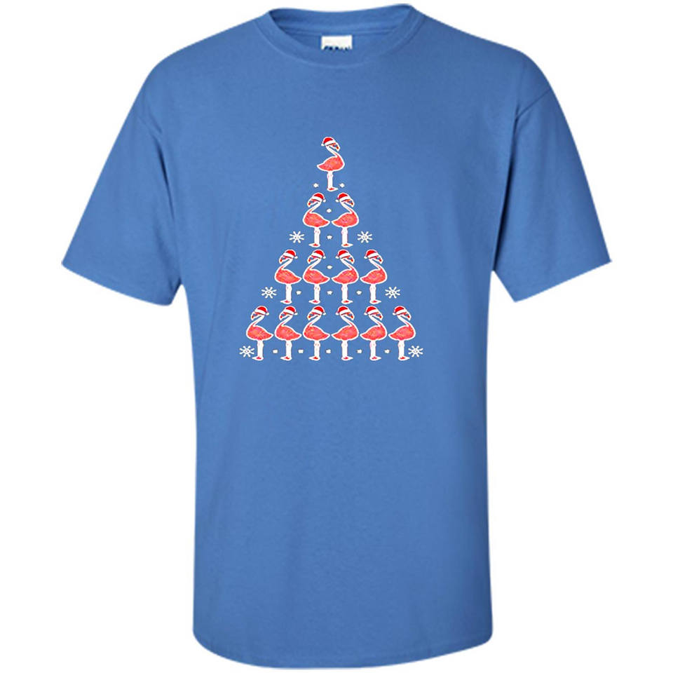 Flamingo Christmas Tree Flamingo - Shirt