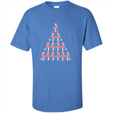 Flamingo Christmas Tree Flamingo - Shirt