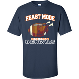 Feast Mode Bengals Shirt - Cincinnati Turkey Thanksgiving