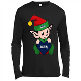 Seattle Seahawks ELF Elves Grinch Santa Claus