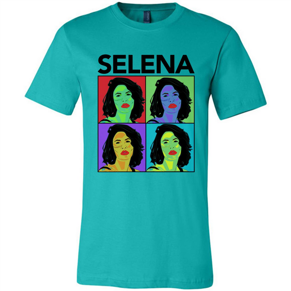 Selena Quintanilla Pop Art - Canvas Unisex T-Shirt