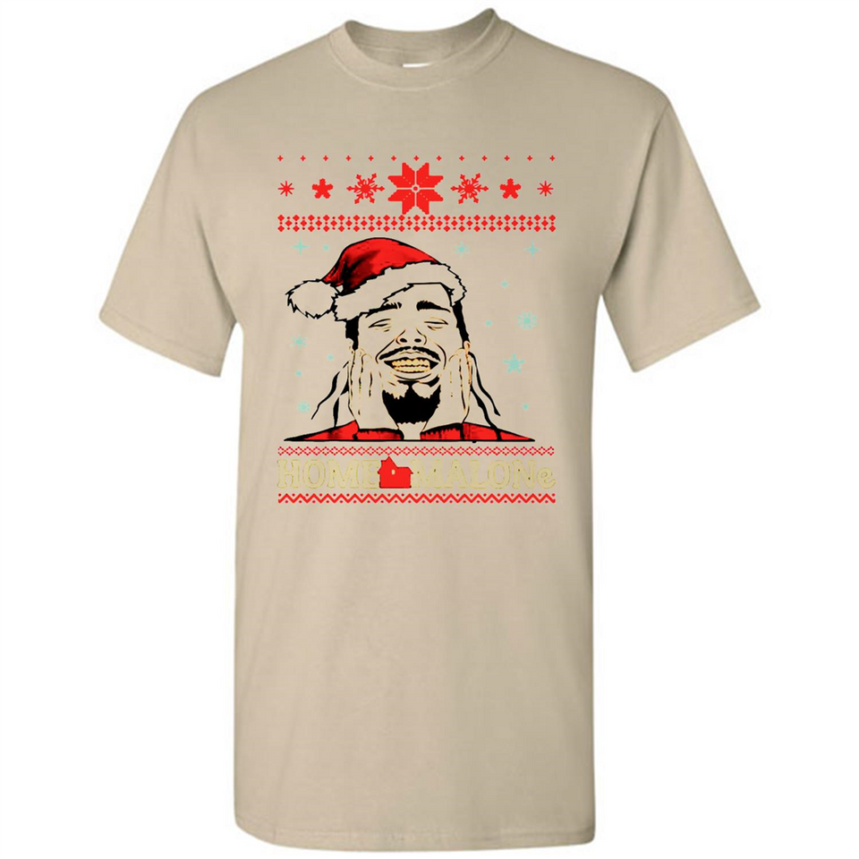 Home Malone Christmas Sweater PINGPONG - Shirt
