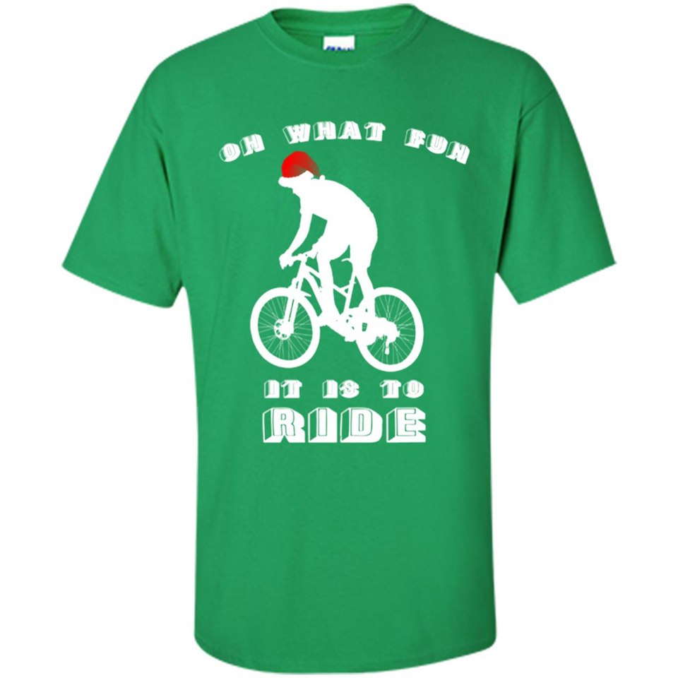 Christmas Mountain Biking Shirt Mountain Biker Christmas