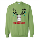 Budweiser Reinbeer Funny Beer Reindeer Christmas Sweatshirt - Sweatshirt