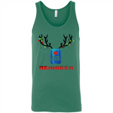 Bud light reinbeer Christmas - Canvas Unisex Tank