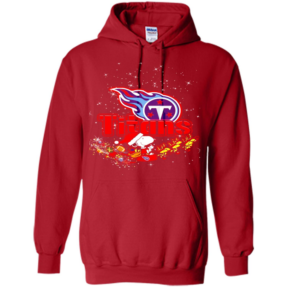 Snoopy Christmas Tennessee Titans - Hoodie