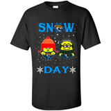 Snow Day Shirt For Jacksonville Jaguars Vs Minion Fans pingpong