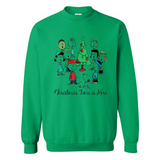 Snoopy Christmas Time Is Here Sporty T-Shirt - Sweatshirt