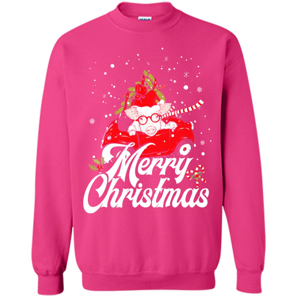 Merry Christmas Pig s - Sweatshirt