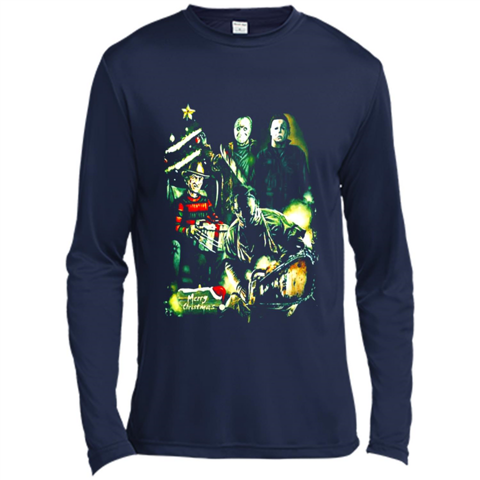 Merry Halloween Christmas Jason Michael Myers Leather Face Freddy PINGPONG