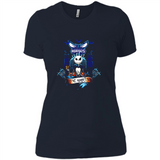 Charlotte Hornets Halloween The Nightmare Before Christmas - Ladies' Boyfriend T-Shirt