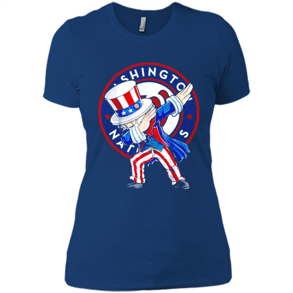 MLB WASHINGTON NATIONALS UNCLE SAM DABBING INDEPENDENCE DAY