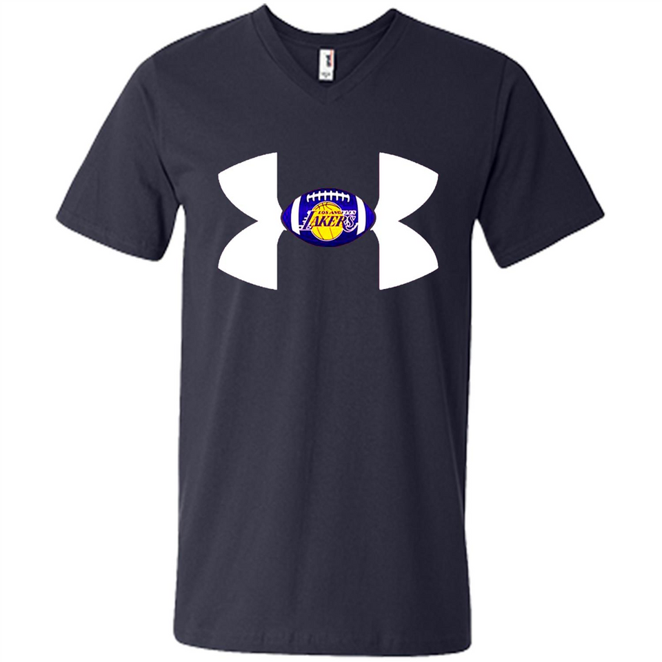 Los Angeles Lakers Under Armour Logo - Men's V-Neck