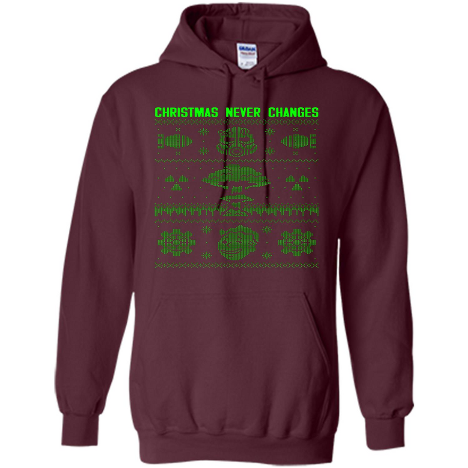 Christmas Ugly Sweater Christmas Never Changes Star Wars - Hoodie