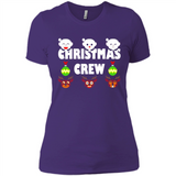 Christmas Crew Gifts Santa Elves Reindeer - Ladies' Boyfriend T-Shirt