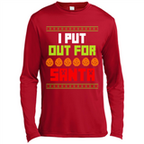 Cookies Out For Santa Christmas - Canvas Long Sleeve T-Shirt